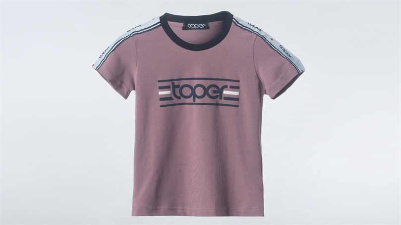 Children's T-shirt with short sleeves retro