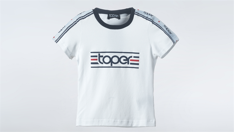 Children's T-shirt with short sleeves retro