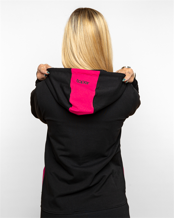 Women's hoodie with zip Delva